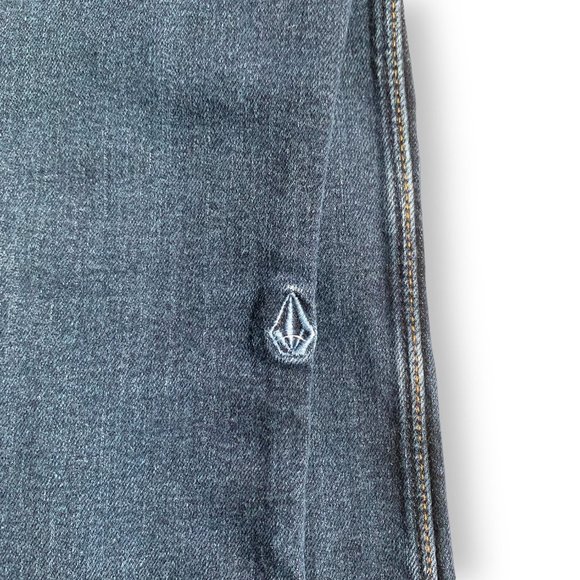 Volcom Boys Vorta Slim Straight Fit Denim Jeans - Size 25 - Picture 11 of 11